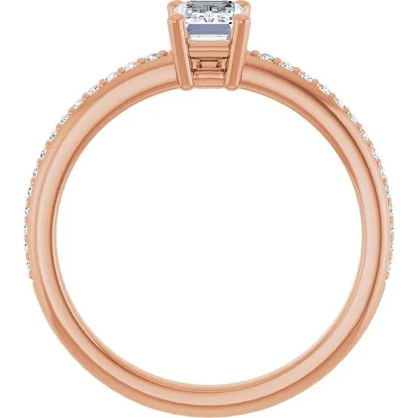 Solitaire Engagement Ring Image 2 The Jewelry Source El Segundo, CA