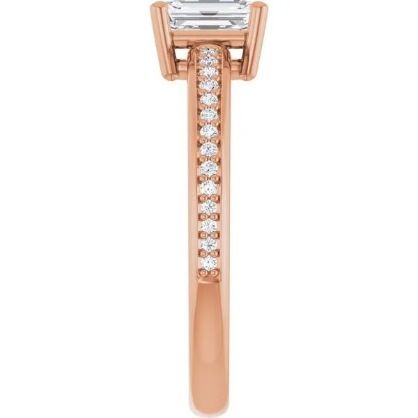 Solitaire Engagement Ring Image 4 Northwood Jewelers Northwood, OH