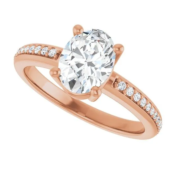 Solitaire Engagement Ring Image 5 Austin's Fine Diamonds & Jewelry Lyndhurst, NJ