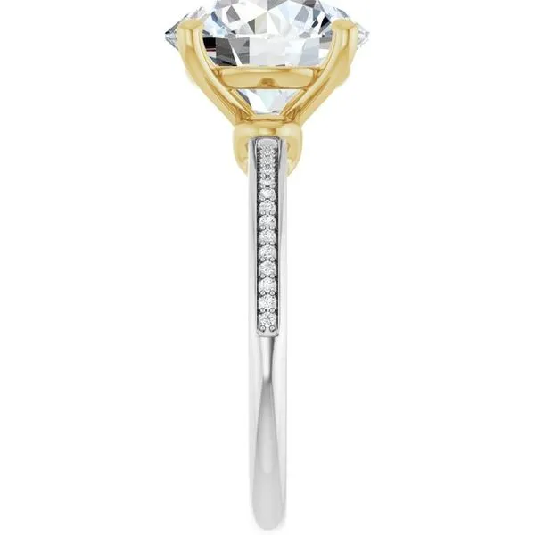 Solitaire Engagement Ring Image 4 Arezzo Jewelers Elmwood Park, IL