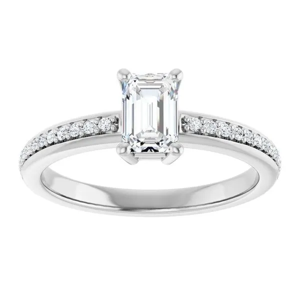 Solitaire Engagement Ring Image 3 Northwood Jewelers Northwood, OH