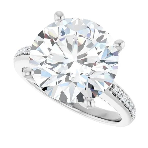 Solitaire Engagement Ring Image 5 Jimmy Smith Jewelers Decatur, AL