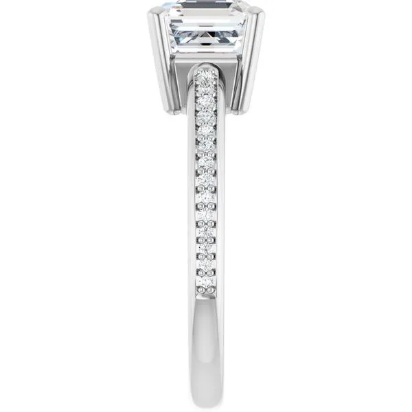 Solitaire Engagement Ring Image 4 Arezzo Jewelers Elmwood Park, IL