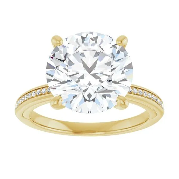 Solitaire Engagement Ring Image 3 Clater Jewelers Louisville, KY