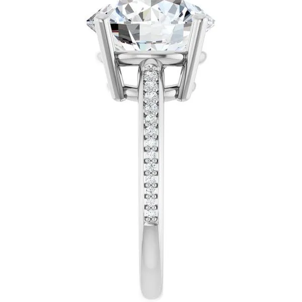Accented Engagement Ring Image 4 Mark Jewellers La Crosse, WI