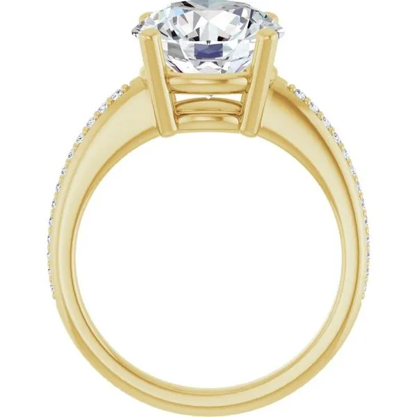 Solitaire Engagement Ring Image 2 Arezzo Jewelers Elmwood Park, IL