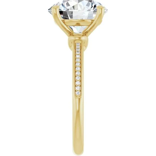 Solitaire Engagement Ring Image 4 Northwood Jewelers Northwood, OH