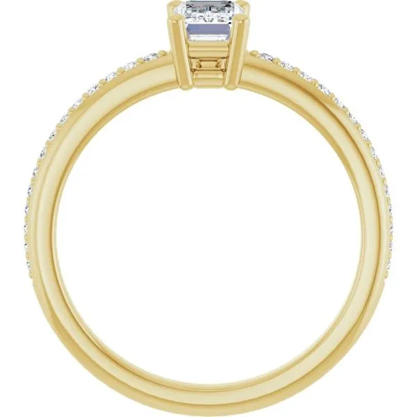 Solitaire Engagement Ring Image 2 Arezzo Jewelers Elmwood Park, IL