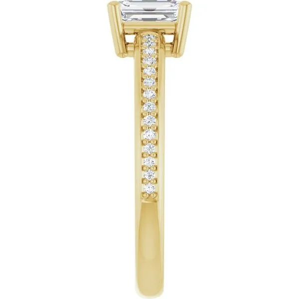 Solitaire Engagement Ring Image 4 Arezzo Jewelers Elmwood Park, IL