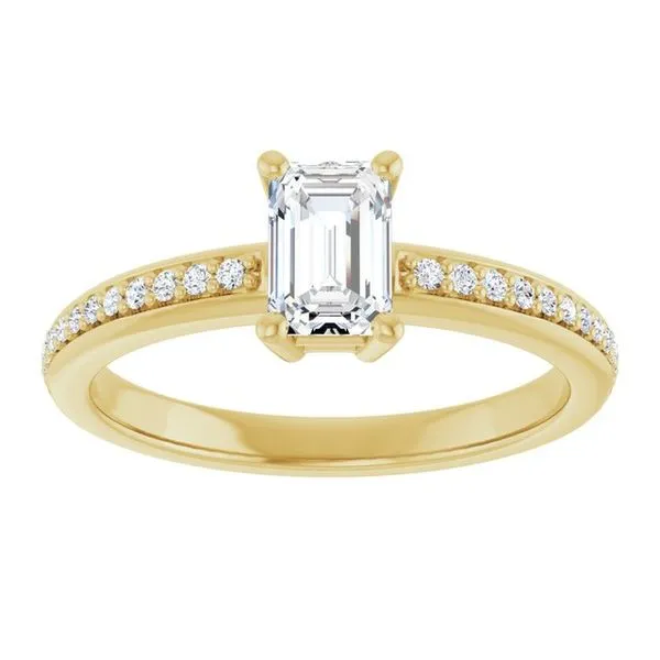 Solitaire Engagement Ring Image 3 Austin's Fine Diamonds & Jewelry Lyndhurst, NJ