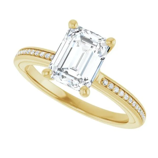 Solitaire Engagement Ring Image 5 Jimmy Smith Jewelers Decatur, AL