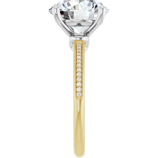 Solitaire Engagement Ring Image 4 Northwood Jewelers Northwood, OH