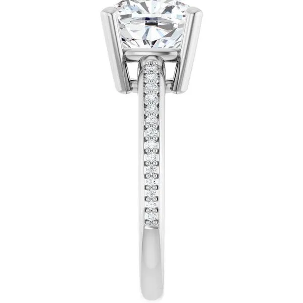 Solitaire Engagement Ring Image 4 Northwood Jewelers Northwood, OH