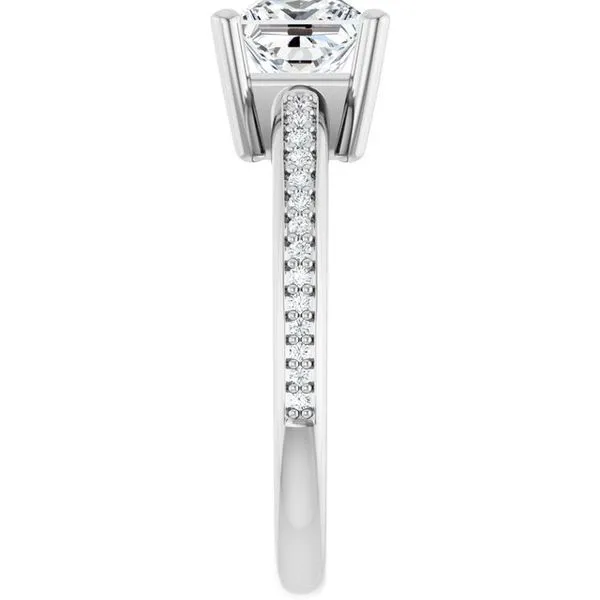 Solitaire Engagement Ring Image 4 Northwood Jewelers Northwood, OH