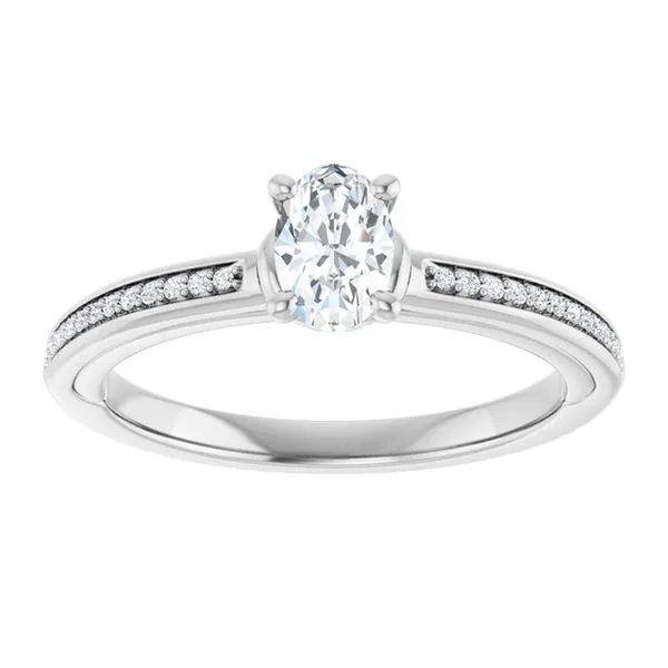 Solitaire Engagement Ring Image 3 Arezzo Jewelers Elmwood Park, IL