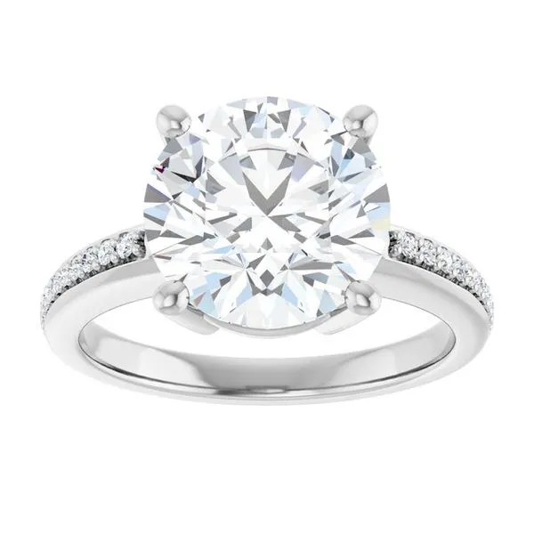 Solitaire Engagement Ring Image 3 Northwood Jewelers Northwood, OH