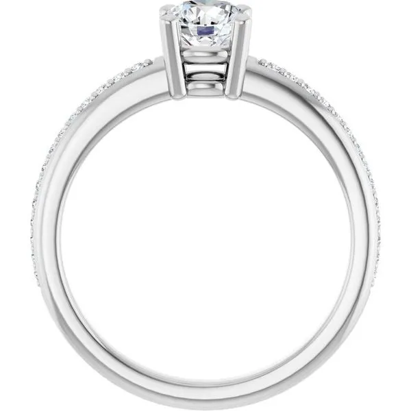 Solitaire Engagement Ring Image 2 Witt's Jewelry Wayne, NE