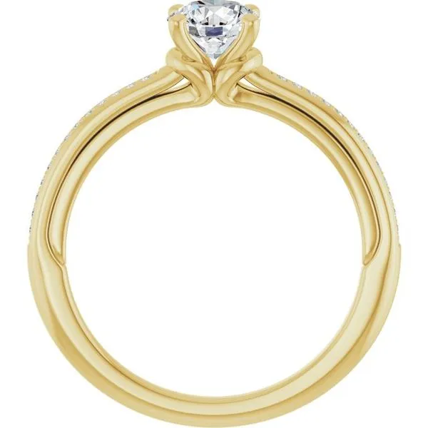 Solitaire Engagement Ring Image 2 Arezzo Jewelers Elmwood Park, IL