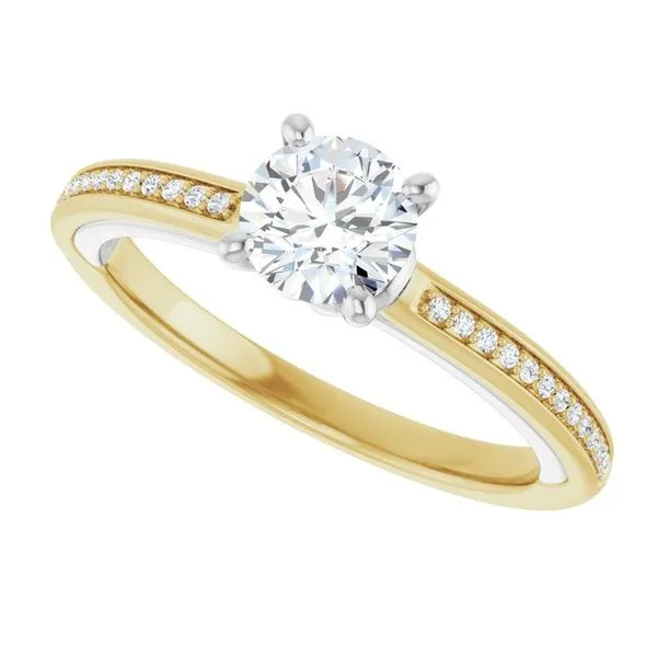 Solitaire Engagement Ring Image 5 Austin's Fine Diamonds & Jewelry Lyndhurst, NJ