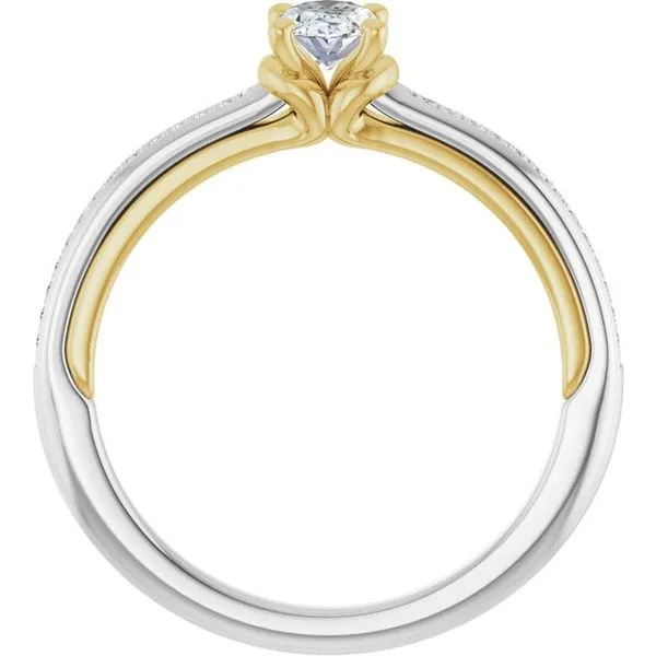 Solitaire Engagement Ring Image 2 The Jewelry Source El Segundo, CA