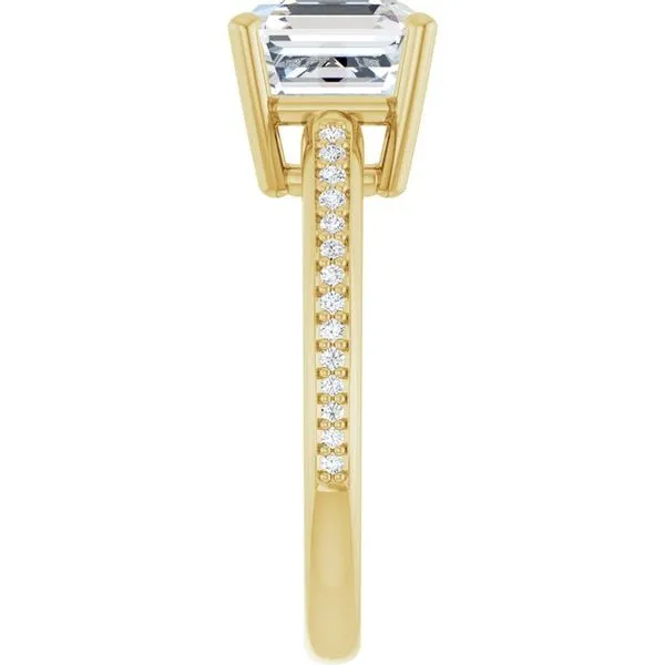 Solitaire Engagement Ring Image 4 Arezzo Jewelers Elmwood Park, IL