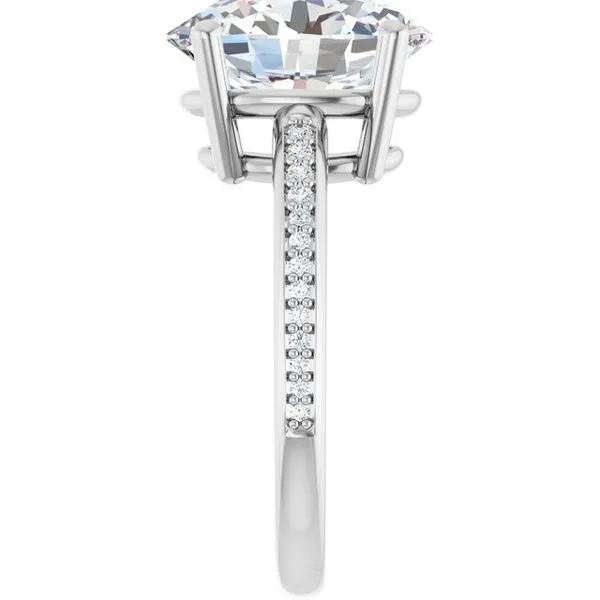 Solitaire Engagement Ring Image 4 Northwood Jewelers Northwood, OH