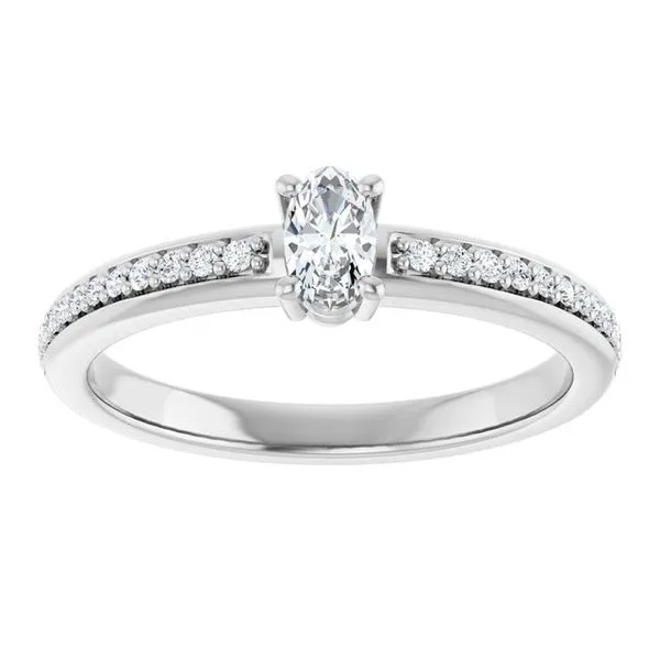 Solitaire Engagement Ring Image 3 Jimmy Smith Jewelers Decatur, AL