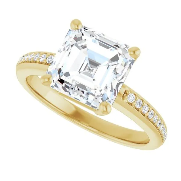 Solitaire Engagement Ring Image 5 Northwood Jewelers Northwood, OH