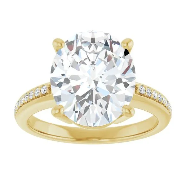 Solitaire Engagement Ring Image 3 Arezzo Jewelers Elmwood Park, IL