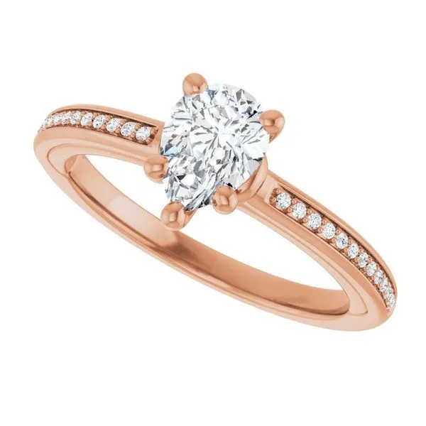 Solitaire Engagement Ring Image 5 Austin's Fine Diamonds & Jewelry Lyndhurst, NJ