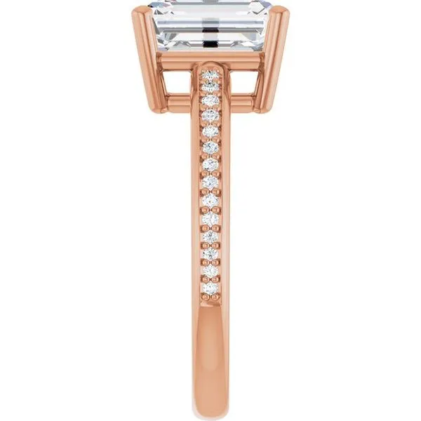 Solitaire Engagement Ring Image 4 Northwood Jewelers Northwood, OH