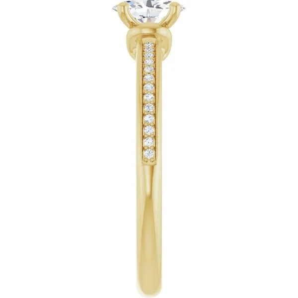 Solitaire Engagement Ring Image 4 Northwood Jewelers Northwood, OH