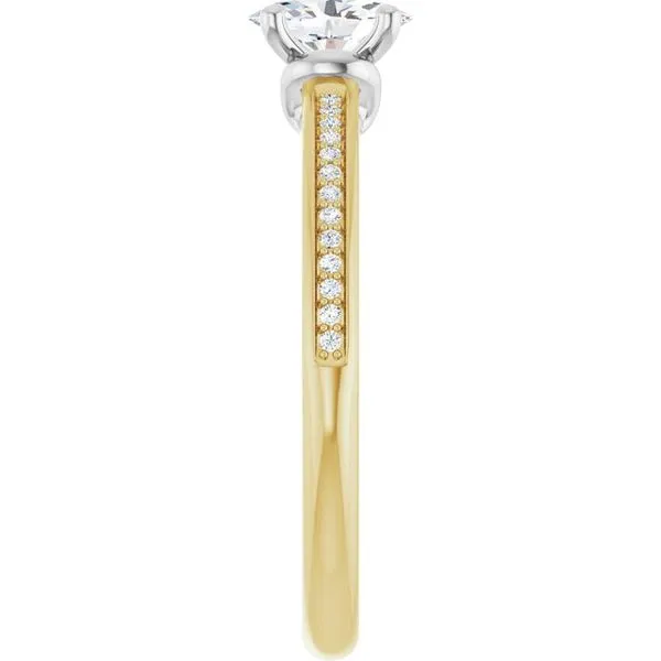 Solitaire Engagement Ring Image 4 Northwood Jewelers Northwood, OH