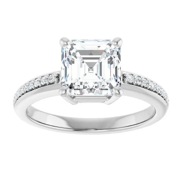Solitaire Engagement Ring Image 3 Northwood Jewelers Northwood, OH