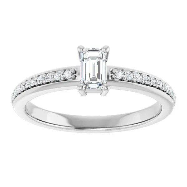 Solitaire Engagement Ring Image 3 Northwood Jewelers Northwood, OH
