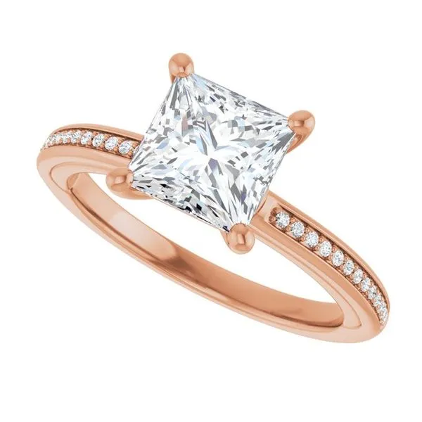 Solitaire Engagement Ring Image 5 Northwood Jewelers Northwood, OH