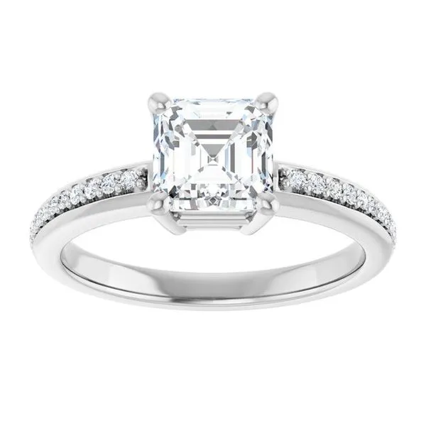 Solitaire Engagement Ring Image 3 Northwood Jewelers Northwood, OH