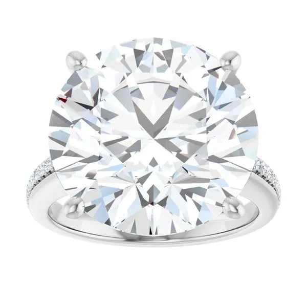 Solitaire Engagement Ring Image 3 Arezzo Jewelers Elmwood Park, IL