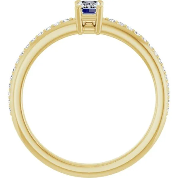 Solitaire Engagement Ring Image 2 Arezzo Jewelers Elmwood Park, IL