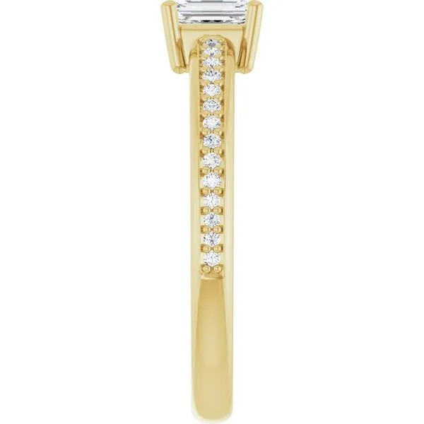 Solitaire Engagement Ring Image 4 Arezzo Jewelers Elmwood Park, IL