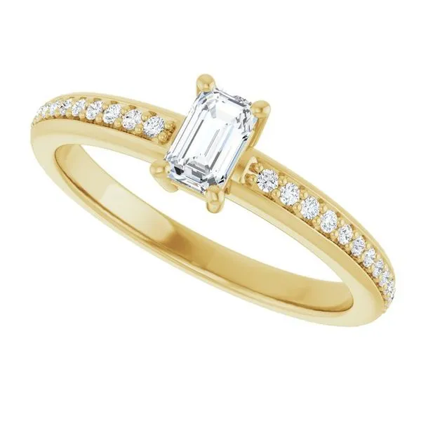 Solitaire Engagement Ring Image 5 Raleigh Diamond Fine Jewelry Raleigh, NC