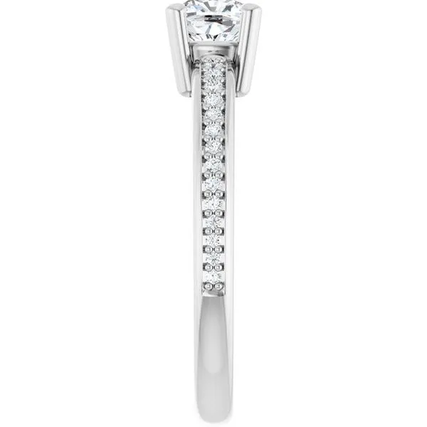 Solitaire Engagement Ring Image 4 Arezzo Jewelers Elmwood Park, IL