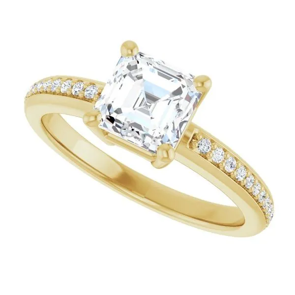 Accented Engagement Ring Image 5 Mark Jewellers La Crosse, WI