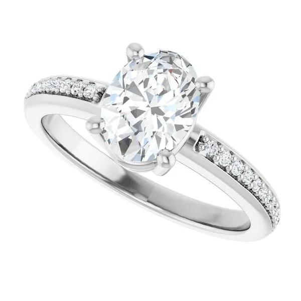 Solitaire Engagement Ring Image 5 Jimmy Smith Jewelers Decatur, AL