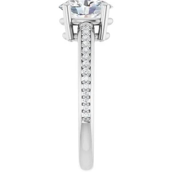 Solitaire Engagement Ring Image 4 Northwood Jewelers Northwood, OH