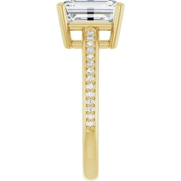 Solitaire Engagement Ring Image 4 Northwood Jewelers Northwood, OH