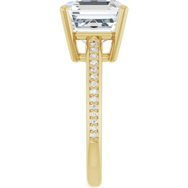 Solitaire Engagement Ring Image 4 Arezzo Jewelers Elmwood Park, IL