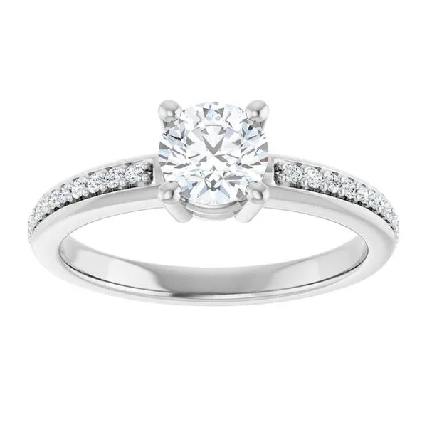 Solitaire Engagement Ring Image 3 Northwood Jewelers Northwood, OH