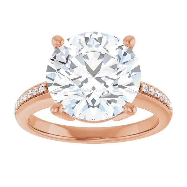 Solitaire Engagement Ring Image 3 Northwood Jewelers Northwood, OH