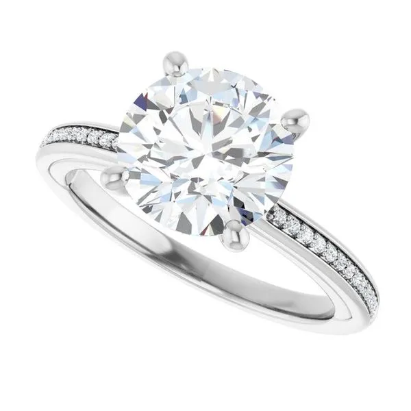 Solitaire Engagement Ring Image 5 Arezzo Jewelers Elmwood Park, IL